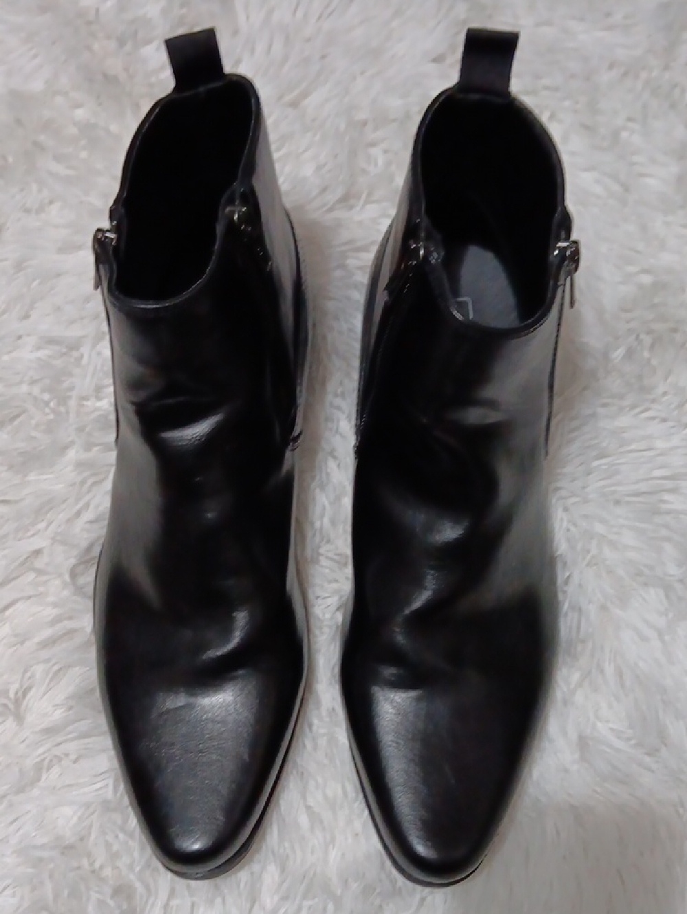 Asos Classic Black Pointed Toe Ankle Boots